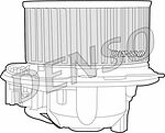 Denso DEA32003 вентилятор салона на SKODA OCTAVIA Combi (1Z5)