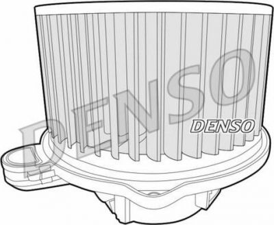 Denso DEA41009 вентилятор салона на HYUNDAI GETZ (TB)