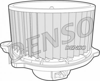 Denso DEA41012 вентилятор салона на HYUNDAI SANTA FE II (CM)