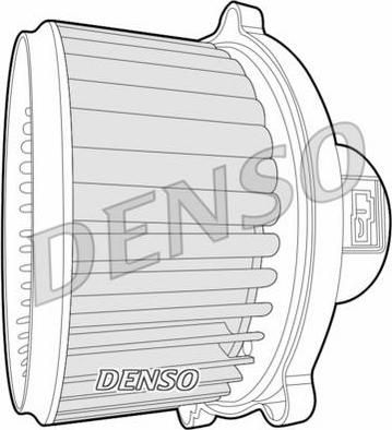 Denso DEA43008 вентилятор салона на KIA RIO универсал (DC)