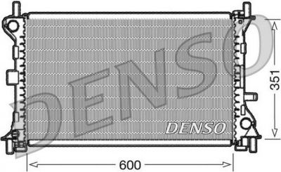 DENSO Радиатор, охлаждение двигател (DRM10052)