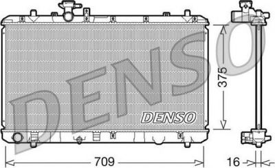 DENSO Радиатор SUZUKI SX4 1.5/1.6 (1770079J00, DRM47023)