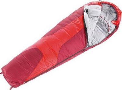 Спальник Deuter 2016-17 Sleeping Bags Orbit 0 L (прав) fire-cranberry