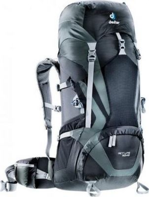 Рюкзак Deuter 2016-17 ACT Lite 50 + 10 black-granite (б/р)