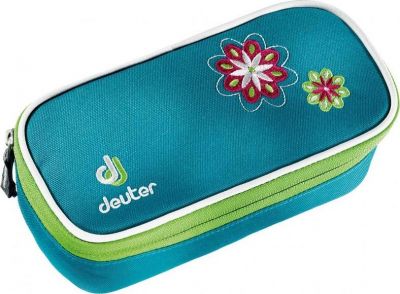 Пенал Deuter 2016-17 Pencil Case petrol flower (б/р)