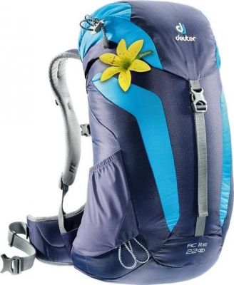 Рюкзак Deuter 2016-17 AC Lite 22 SL blueberry-turquoise (б/р)