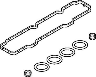 ELRING Прокладка клапанной крышки FORD FUSION (JU_) 1,4 TDCi 02-> (1148101, 428.960)