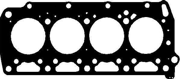 ELRING Прокладка ГБЦ Renault 21/Espace/Trafic all 2,1D 92-97 (1,8mm)(446.382->446.383) (7701035218, 446.383)