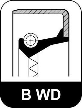 ELRING Сальник ступицы 133.35x155.6x14 Volvo F10/12 (522.856)