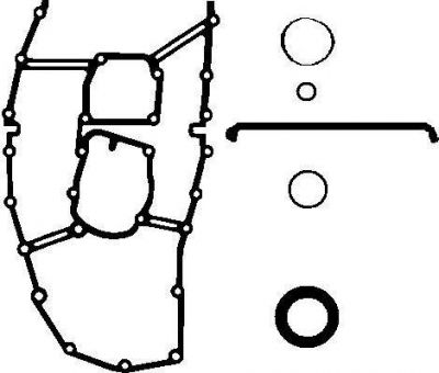 ELRING Комплект прокладок передней крышки M43B16 Elring (584.840)