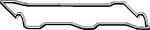 Elring 828.211 Прокладка клапанной крышки TOYOTA CARINA II/COROLLA 1.6 4A-F/4A-FE 87-92
