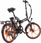 Велогибрид Eltreco TT 350W mattblack/orange