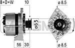 Era 210722 генератор на OPEL KADETT E кабрио (43B_)