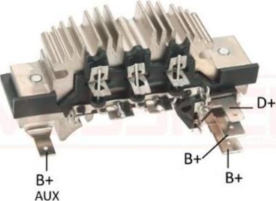 Era 215984 выпрямитель, генератор на VW SCIROCCO (53B)