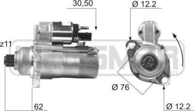 Era 220450 стартер на SKODA OCTAVIA Combi (1Z5)