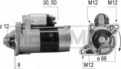 Era 220520 стартер на MAZDA 5 (CR19)