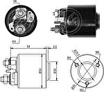 Era 227383 тяговое реле, стартер на CITROEN BERLINGO (B9)