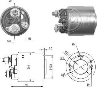 Era 227395 тяговое реле, стартер на FORD KA (RB_)