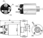 Era 227843 тяговое реле, стартер на FIAT DUCATO фургон (244)