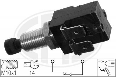 Era 330036 выключатель фонаря сигнала торможения на PEUGEOT 205 I (741A/C)