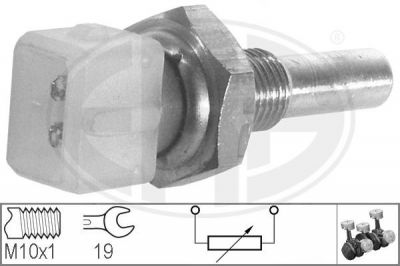 Era 330127 датчик, температура охлаждающей жидкости на SEAT TOLEDO I (1L)