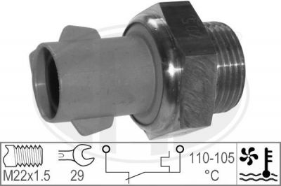 Era 330591 термовыключатель, вентилятор радиатора на FORD ESCORT VII (GAL, AAL, ABL)