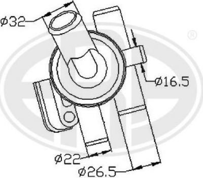 Era 350265 термостат, охлаждающая жидкость на ALFA ROMEO 33 (905)