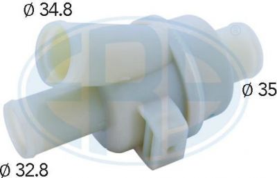 Era 350422 термостат, охлаждающая жидкость на ROVER 600 (RH)