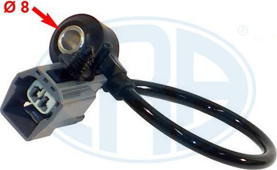 ERA Датчик детонации двигателя FORD Focus II/C-MAX/S-MAX/Mondeo IV/Transit 1,8-2,3L 04-> (1358032, 550295)