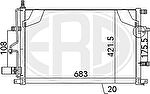 Era 667124 конденсатор, кондиционер на VOLVO S80 I (TS, XY)