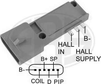 Era 885016 коммутатор, система зажигания на FORD SCORPIO I (GAE, GGE)