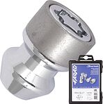 Farad EN115L17Cr/2 Комплект гаек-секреток M12×1.5, 34 мм, комплект 4+2, конус, ключ 17 мм