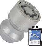 Farad EN215L Комплект гаек-секреток M12×1.25, 34 мм, комплект 4+1, конус, ключ 19 мм Farad EN215L Комплект гаек-секреток M12×1.25, 34 мм, комплект 4+1, конус, ключ 19 мм
