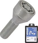 Farad VN128 Комплект болтов-секреток M12×1.5, 54/28 мм, комплект 4+1, конус, ключ 17 мм