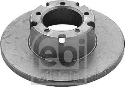FEBI диск тормозной передний d=280mm w=79.5mm MB 207-609D (04876)