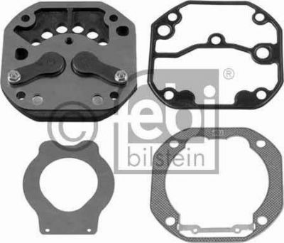 FEBI ремкомплект компрессора (плата клапанов в сборе+прокладки+уплотнения) MB OM401-442+A/LA (09104)