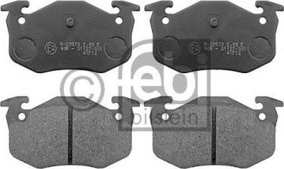 Febi 116161 комплект тормозных колодок, дисковый тормоз на PEUGEOT 306 (7B, N3, N5)