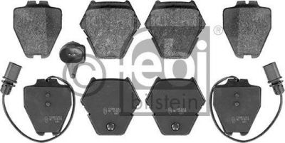 Febi 116218 комплект тормозных колодок, дисковый тормоз на VW PASSAT Variant (3B6)