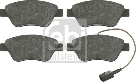 Febi 16555 комплект тормозных колодок, дисковый тормоз на FIAT PANDA (169)