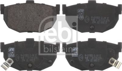 Febi 16676 комплект тормозных колодок, дисковый тормоз на HYUNDAI ELANTRA (XD)