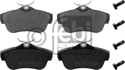 Febi 16891 комплект тормозных колодок, дисковый тормоз на PEUGEOT EXPERT Tepee (VF3V_)