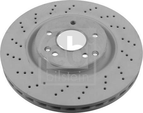 FEBI Диск тормозной MERCEDES W203 1.8-3.5 00- передний вент. (2034211312, 26107)