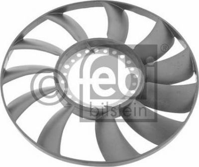 FEBI Крыльчатка вентилятора охлаждения двигателя VAG A4/A6/Octavia/Superb/Passat B5 (058121301B, 26565)