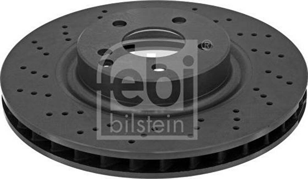 FEBI Диск тормозной передний 330mm MERCEDES-BENZ E-Class W211 2002-2008 (230 421 08 12, 37725)