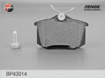 FENOX Колодки задние VAG / Renault / Peugeot (BP43014)