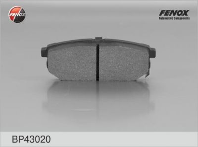 FENOX Колодки тормозные дисковые передние (BP43020)