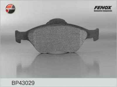 FENOX Колодки передние FORD FIESTA/FUSION (BP43029)