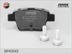 FENOX Колодки диск задние Peugeot 307 00-, Citroen C4 04- BP43043 (BP43043)