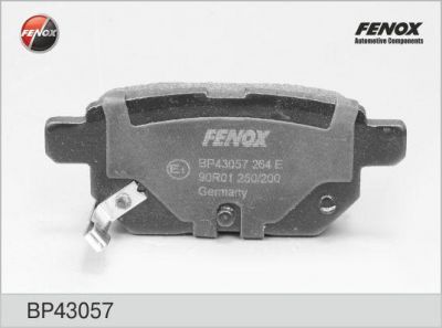 FENOX Колодки задние TOYOTA Auris 07->/Corolla 06-> (BP43057)