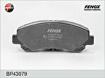 FENOX Колодки передние NISSAN QUASHQAI/ X-TRAIL (BP43079)